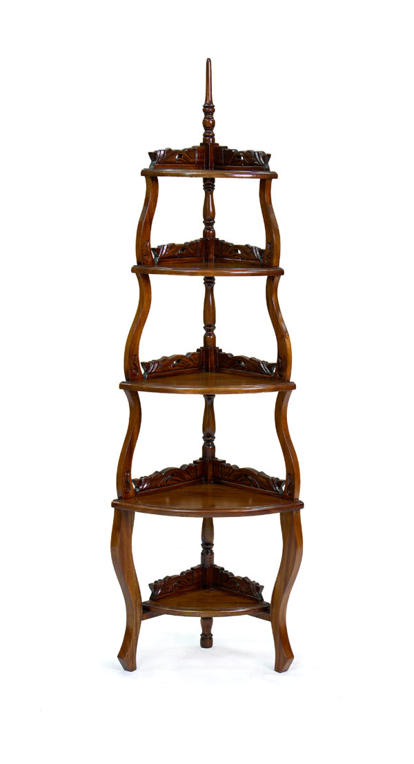 H173-Corner Rack with 5 shelves