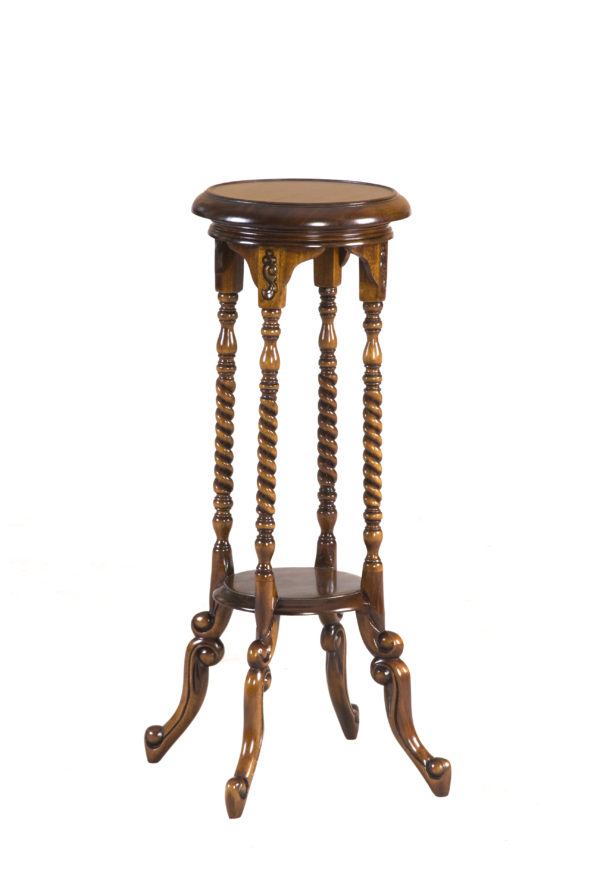 P024- Small Barley Twist Plant Stand