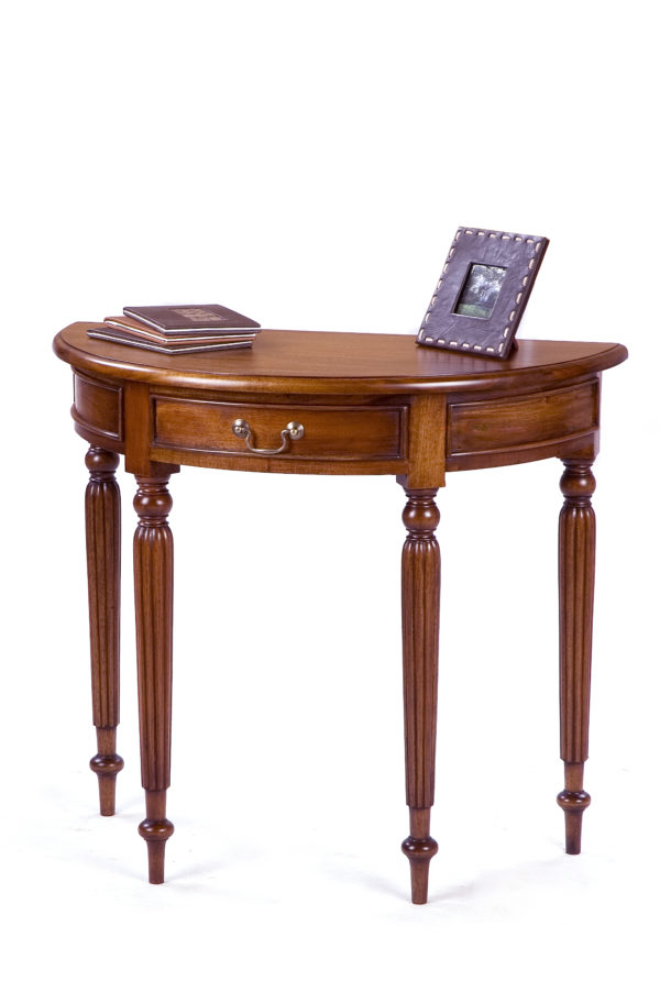 T008- Flutted Console table 1 Drawer